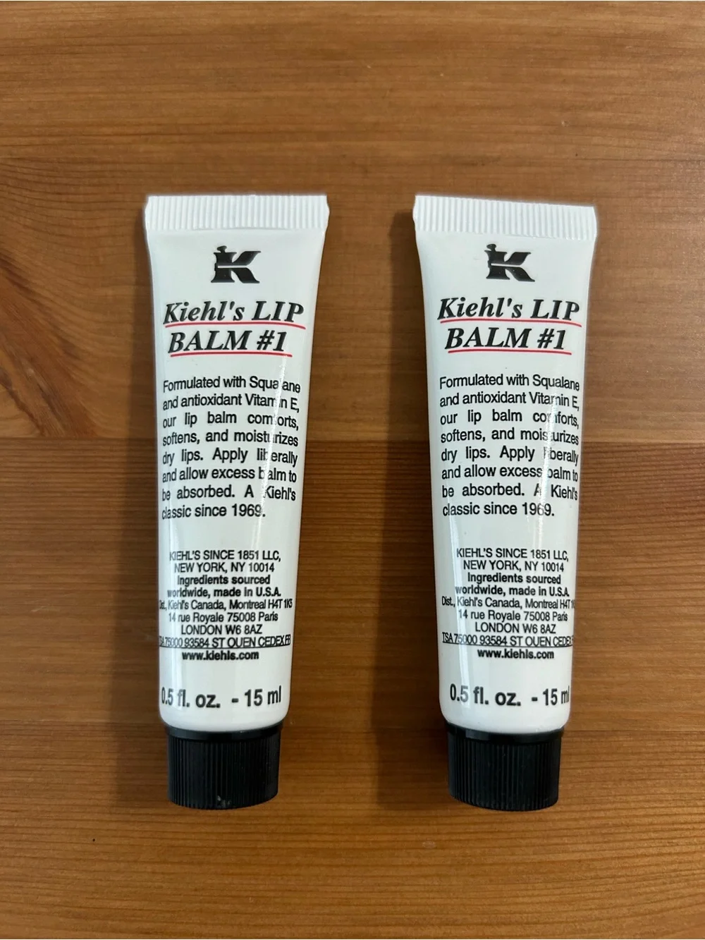 Kiehl’s lip balm #1 set of 2